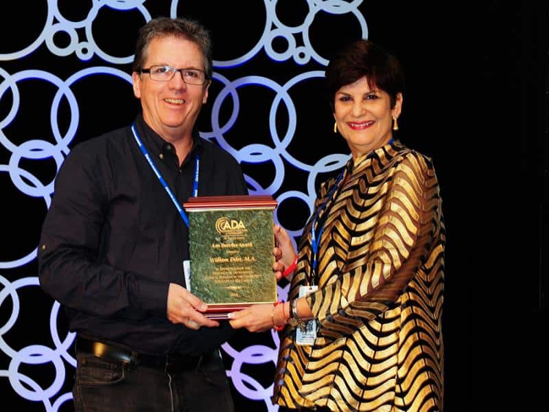 Bill Diles, M.A., Audiologist receives ADA’s Leo Doerfler award